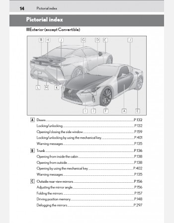 lexus lc 500& lc500h  2024-2025 owners manual